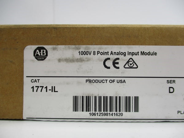 ALLEN BRADLEY 1771-IL SER. D F/W B 5VDC 1.1A NSMP