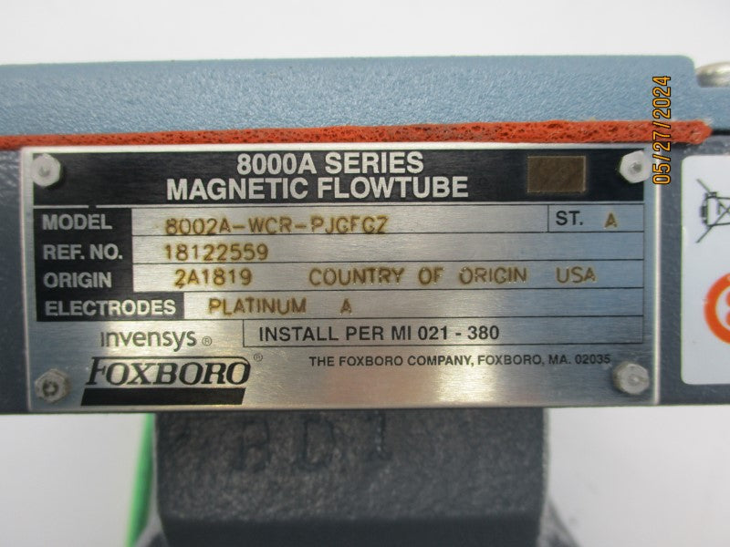 FOXBORO 8002A-WCR-PJGFGZ 740PSI NSMP