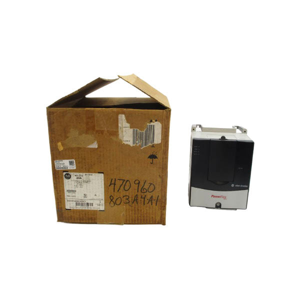 ALLEN BRADLEY 20AD3P4A0NYNANC1 SER. A 432-528VAC 3.8A F/W 5.001 NSMP