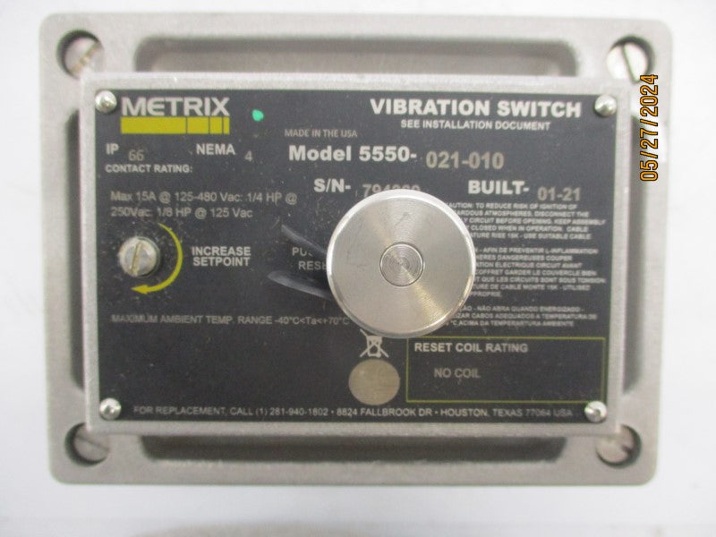 METRIX 5550-021-010 480VAC 15A NSMP