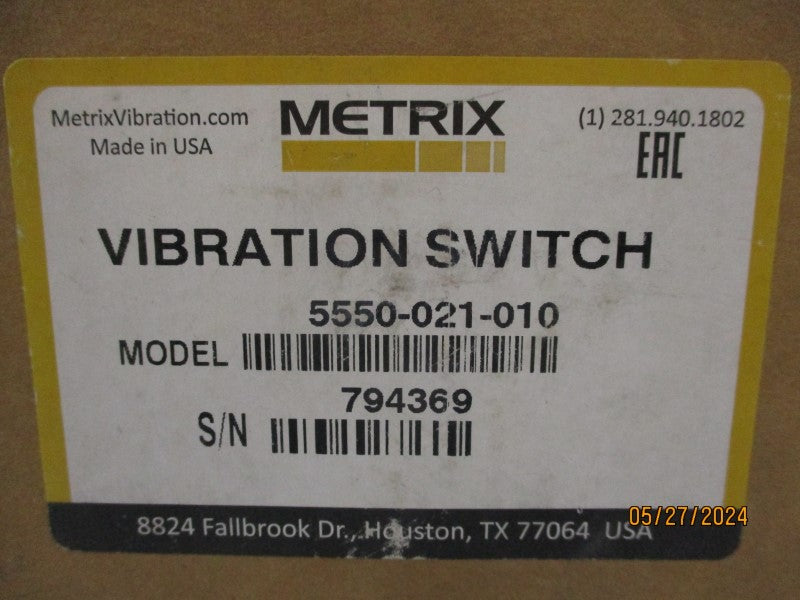METRIX 5550-021-010 480VAC 15A NSMP