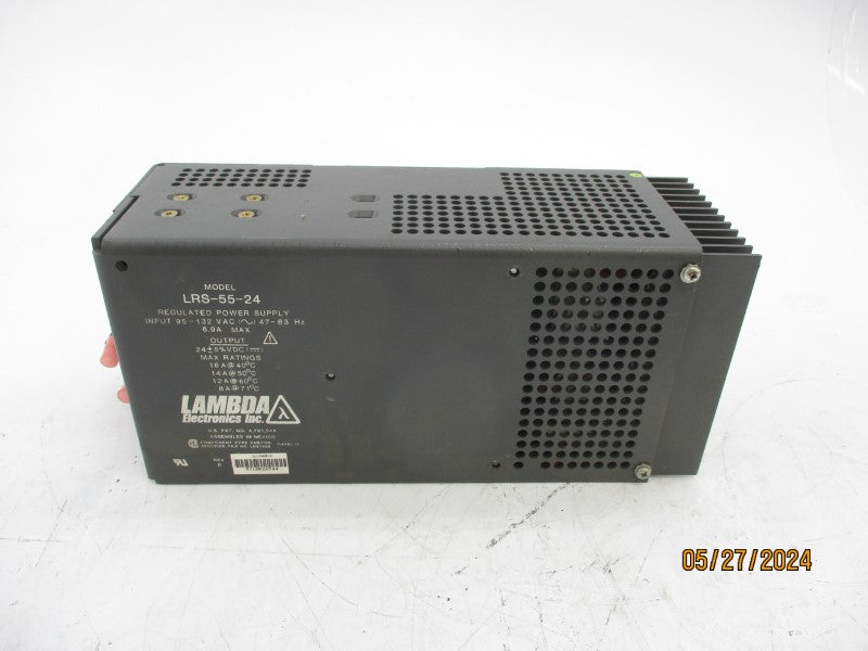 LAMBDA ELECTRONICS LRS-55-24 95-132VAC 6.9A NSNP