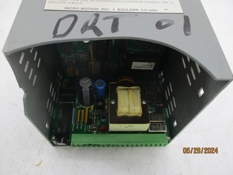 MICRO MOTION FMS1RS1CA 115VAC 0.2A (AS PICTURED) UNMP