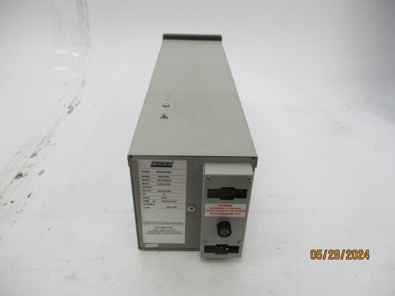 FOXBORO E20S-I3RB6 105-125VAC NSNP