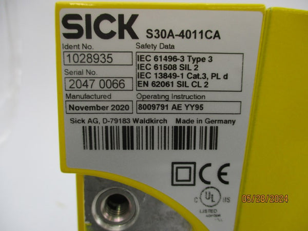 SICK S30A-4011CA 24V NSMP
