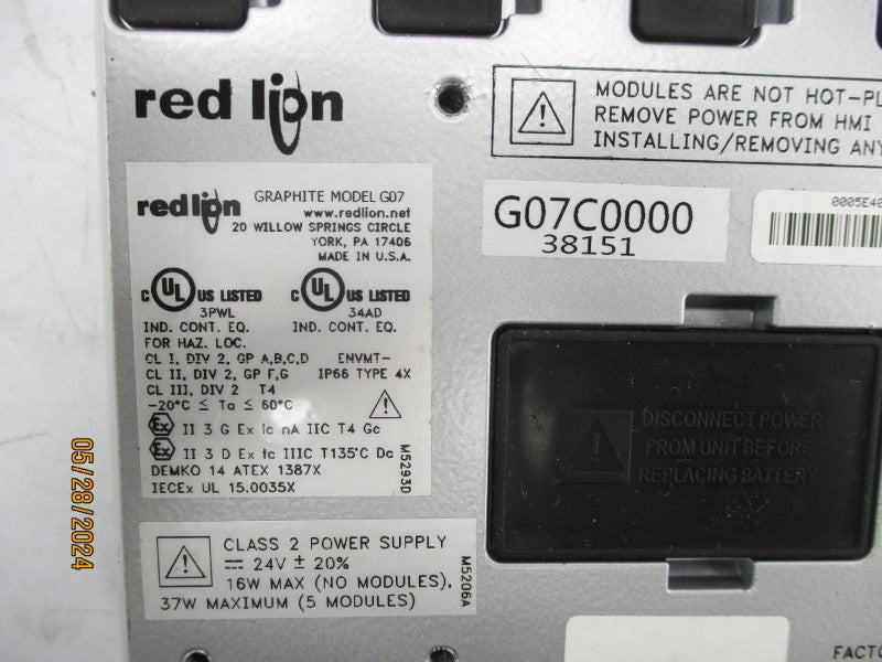 RED LION G07C0000 NSMP