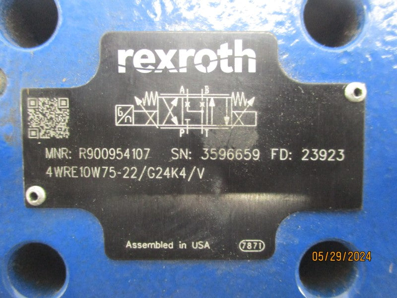 REXROTH R900954107 4WRE10W75-22/G24K4/V NSNP