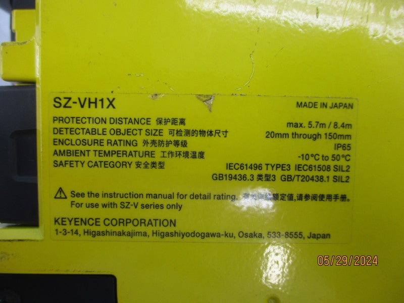 KEYENCE SZ-VH1X UNMP