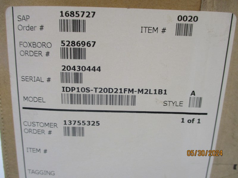 SCHNEIDER ELECTRIC IDP10S-T20D21FM-M2L1B1 42VDC NSMP