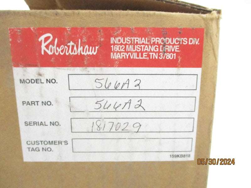 ROBERTSHAW 566A2 120/240VAC 2A NSMP