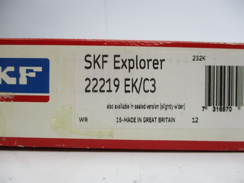 SKF 22219EK/C3 NSMP