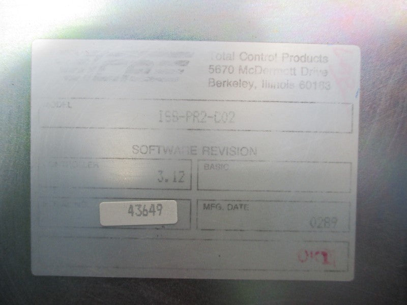 TCP ISS-PR2-C02 REV. 3.12 UNMP