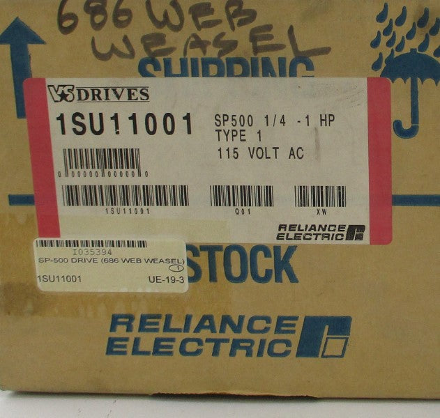 RELIANCE ELECTRIC 1SU11001 SP500 115VAC 13.1A NSMP