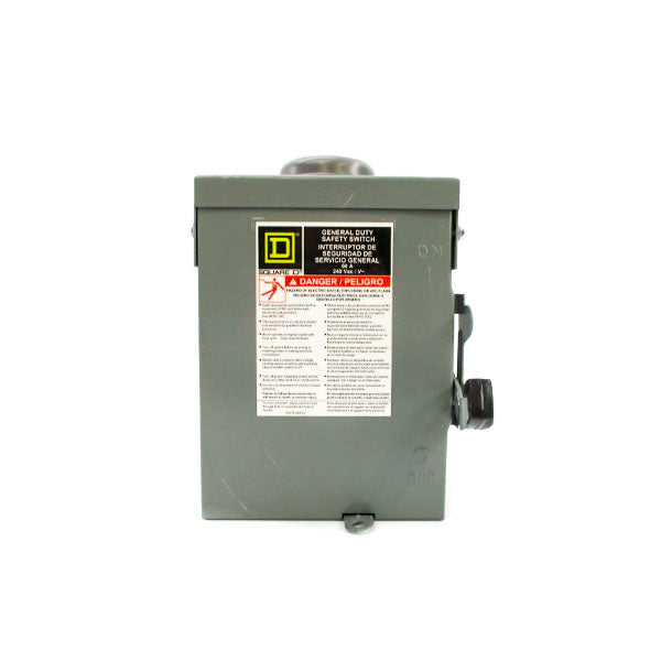 SQUARE D DU222RB SER. E1 240VAC 60A UNMP