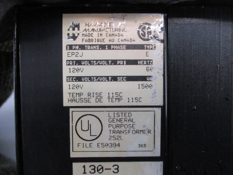 HAMMOND EP2J 120VAC UNMP