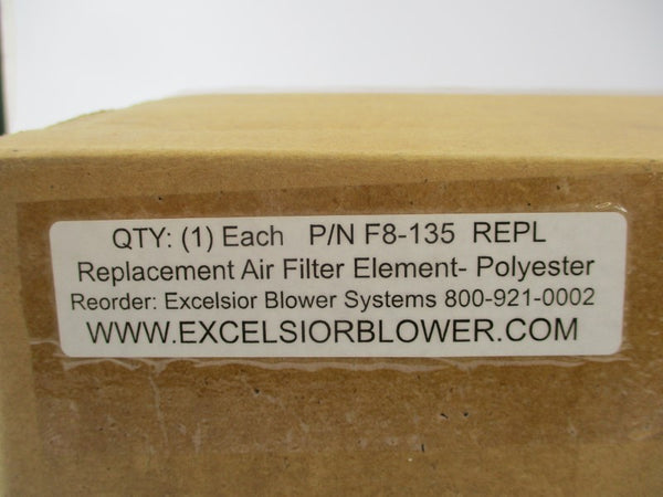 EXCELSIOR BLOWER F8-135 NSMP