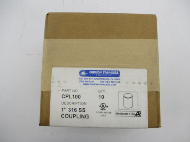 GIBSON STAINLESS CPL100 NSFS