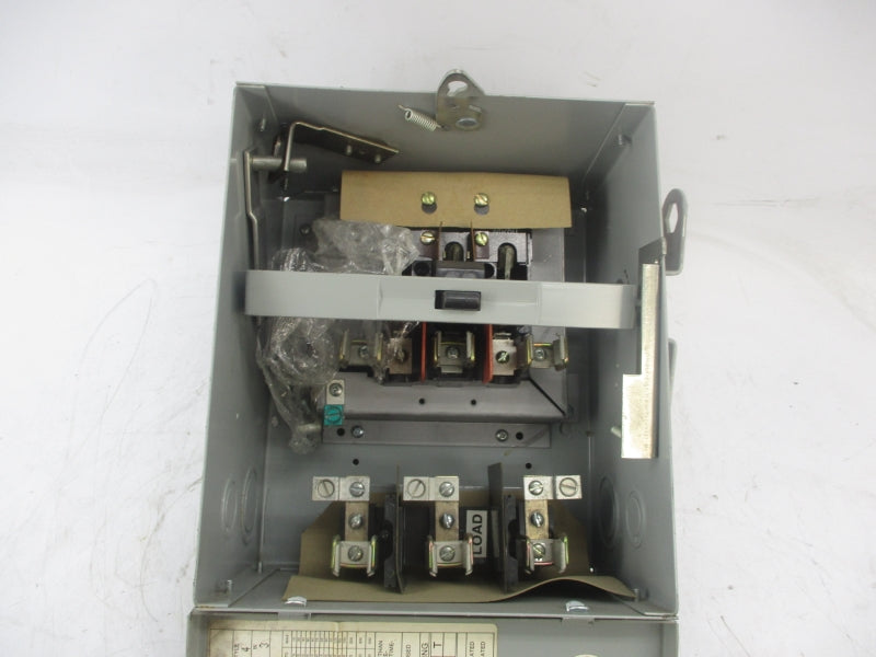 GENERAL ELECTRIC FVK362R 600VAC 60A UNMP