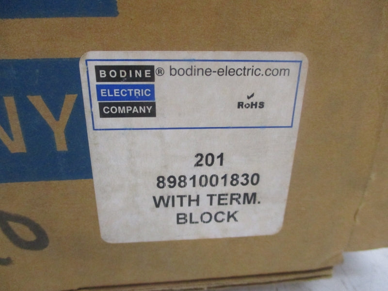 BODINE ELECTRIC 48Y6BFPP 8981001830 440-480V .82-.84A NSMP