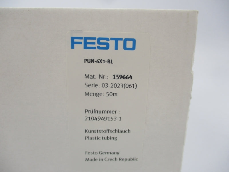 FESTO PUN-6X1-BL 159664 50M NSMP