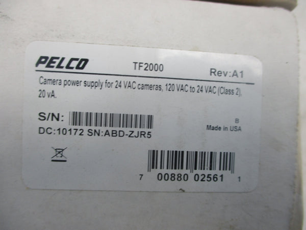 PELCO TF2000 24/120VAC REV. A1 NSMP