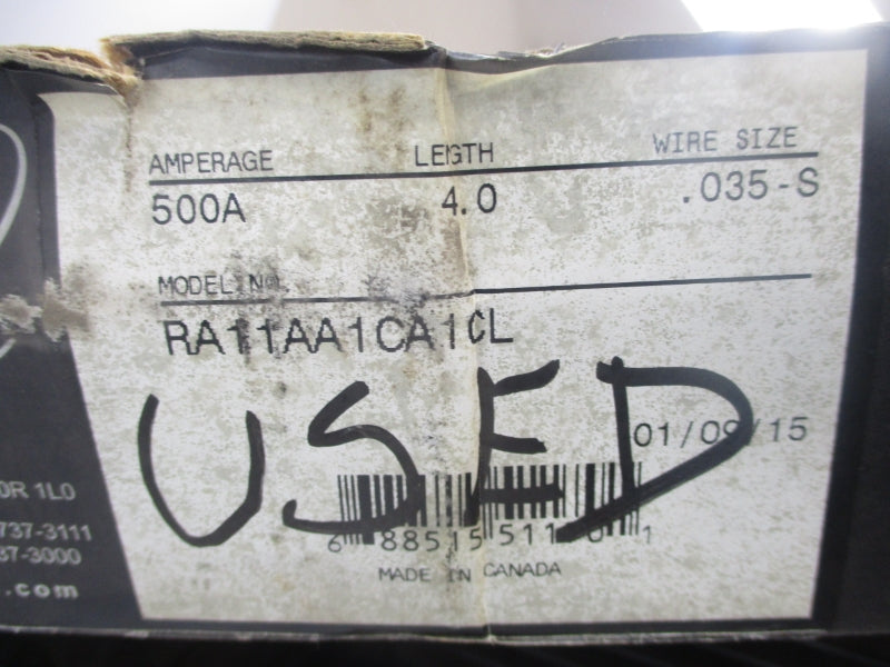 TREGASKISS RA11AA1CA1CL 500A (AS PICTURED) UNMP