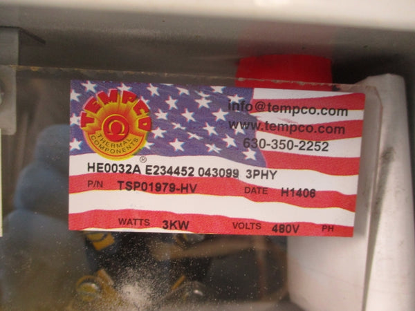 TEMPCO TSP01979-HV 480V NSNP