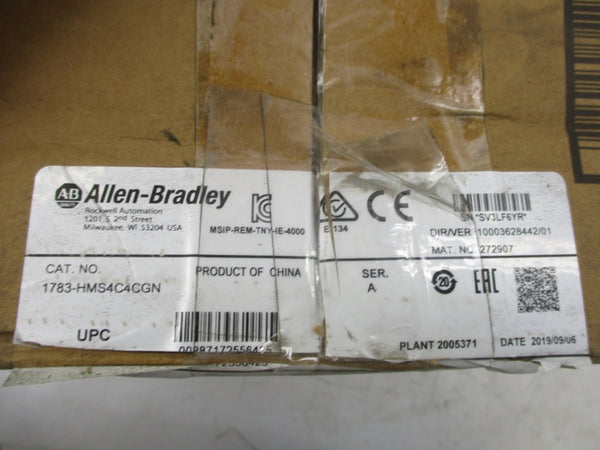 ALLEN BRADLEY 1783-HMS4C4CGN SER. A 12-45VDC 4.3A NSMP