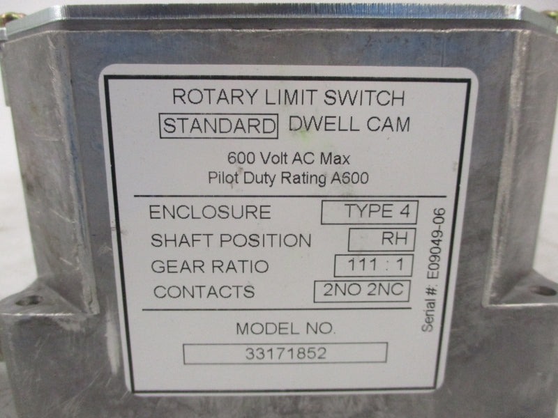 HUBBELL 33171852 600VAC NSNP