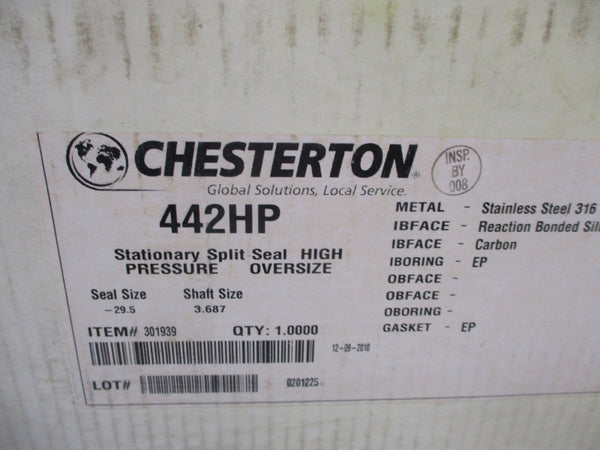 CHESTERTON 442HP 301939 3.687" (AS PICTURED) NSMP