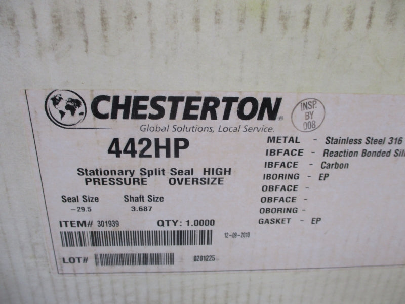 CHESTERTON 442HP 301939 3.687" (AS PICTURED) NSMP