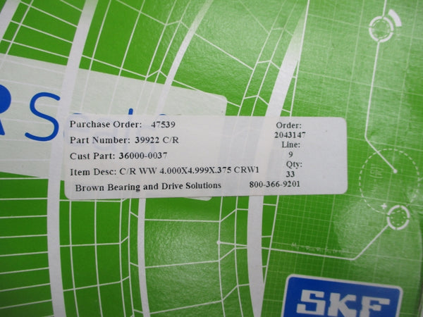 SKF CR 39922 NSMP