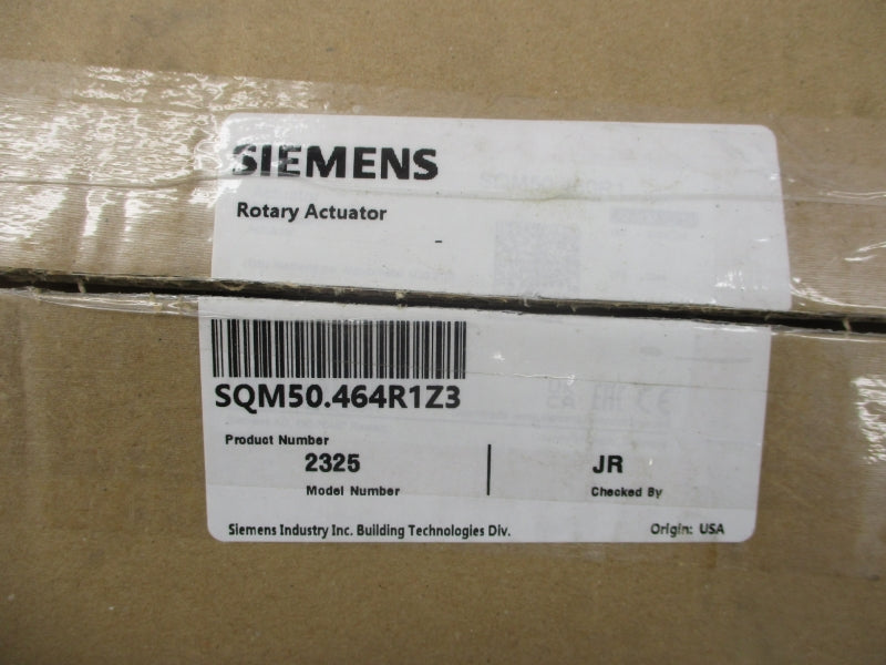 SIEMENS SQM50.464R1Z3 110-120VAC NSMP