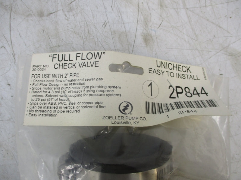 ZOELLER 2P844 30-0024 2" NSMP