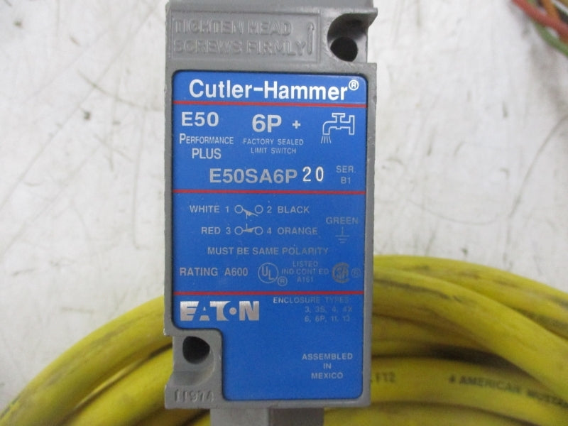 CUTLER HAMMER E50SA6P20 SER. B1 (AS PICTURED) UNMP