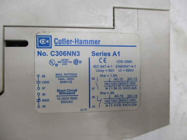 EATON C306NN3 SER. A1 144A NSMP