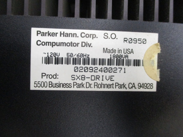 PARKER SX8-DRIVE (AS PICTURED) NSNP