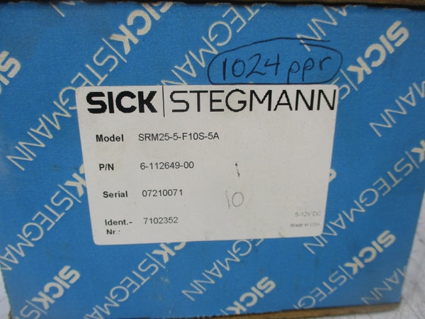 SICK SRM25-5-F10S-5A 5-12V NSMP