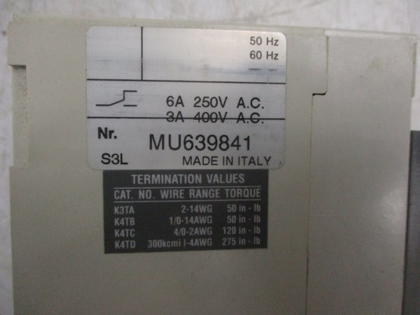 ABB XR-1424 500VDC UNMP