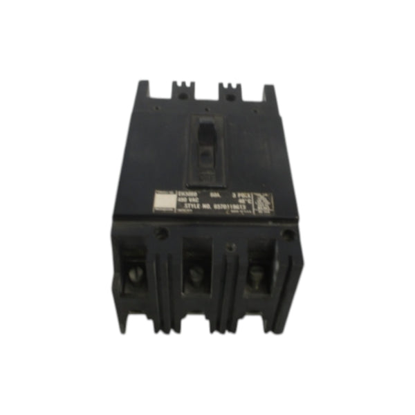 WESTINGHOUSE EH3060 657D119G13 480VAC 60A (AS PICTURED) UNMP