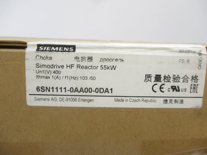 SIEMENS 6SN1111-0AA00-0DA1 400V 1A NSFS
