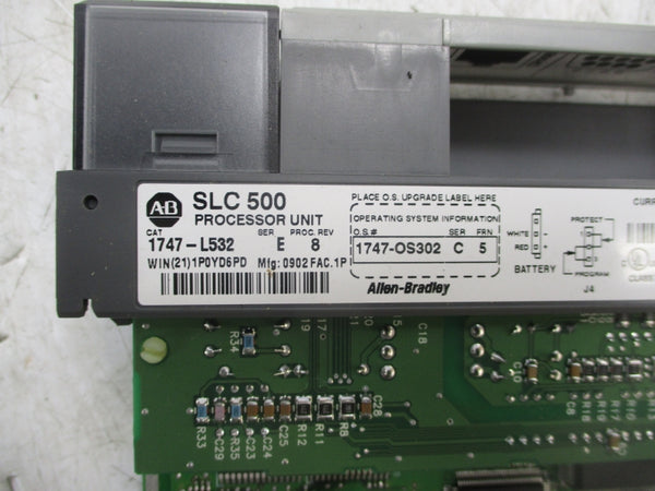 ALLEN BRADLEY 1747-L532 SER. E F/W 5 (NO KEY) NSMP