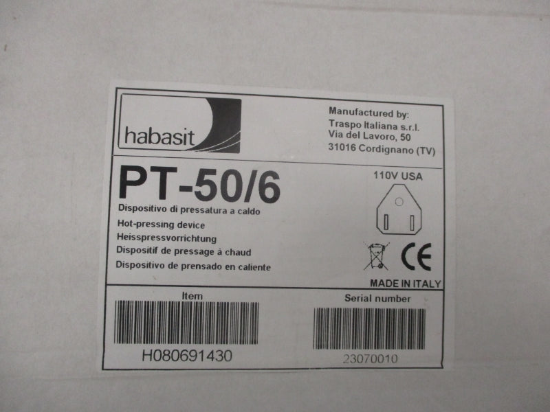 HABASIT PT-50/6 120V NSMP