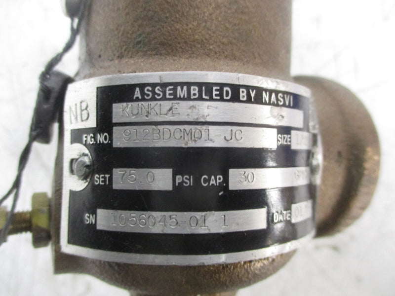 NASVI 912BDCM01-JC 75PSI UNMP