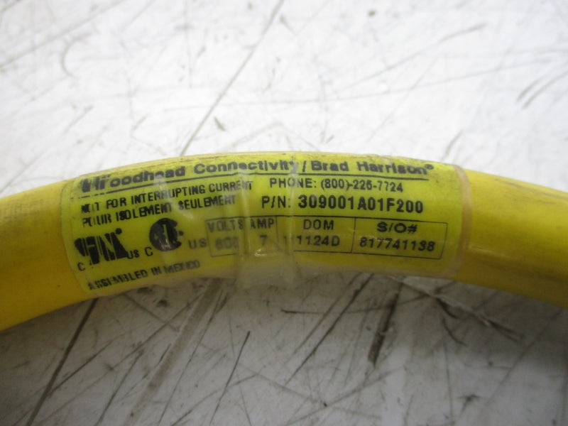 WOODHEAD 309001A01F200 600V 7A UNMP