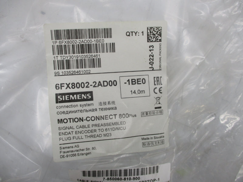 SIEMENS 6FX8002-2AD00-1BE0 NSNP