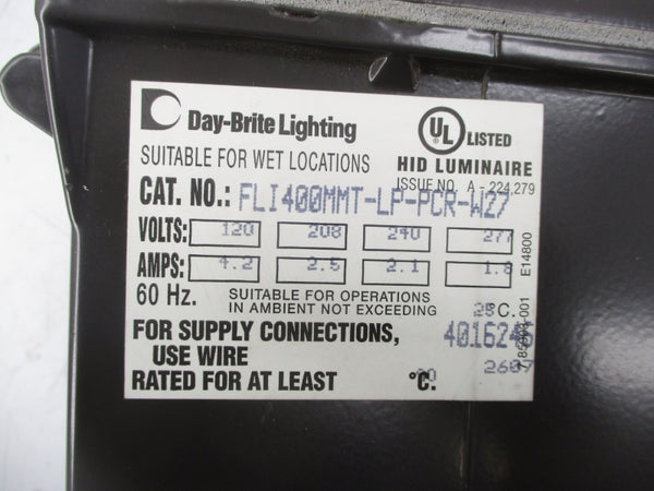 DAY-BRITE FLI400MMT-LP-PCR-W27 277V 1.8A (AS PICTURED) UNMP