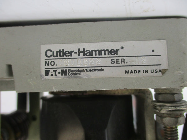 CUTLER-HAMMER EATON C80DG22 SER. A2 UNMP