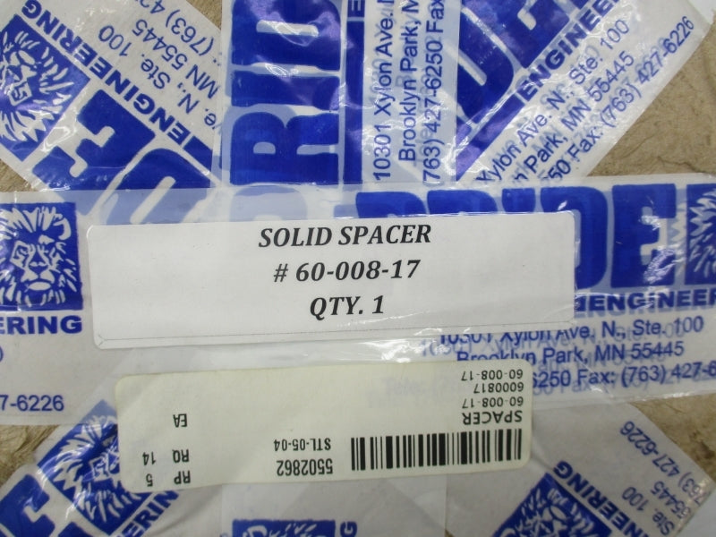 PRIDE ENGINEERING 60-008-17 NSMP