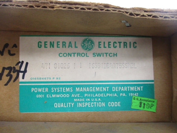 GENERAL ELECTRIC 16SB1DB4A75SSM2L NSFS
